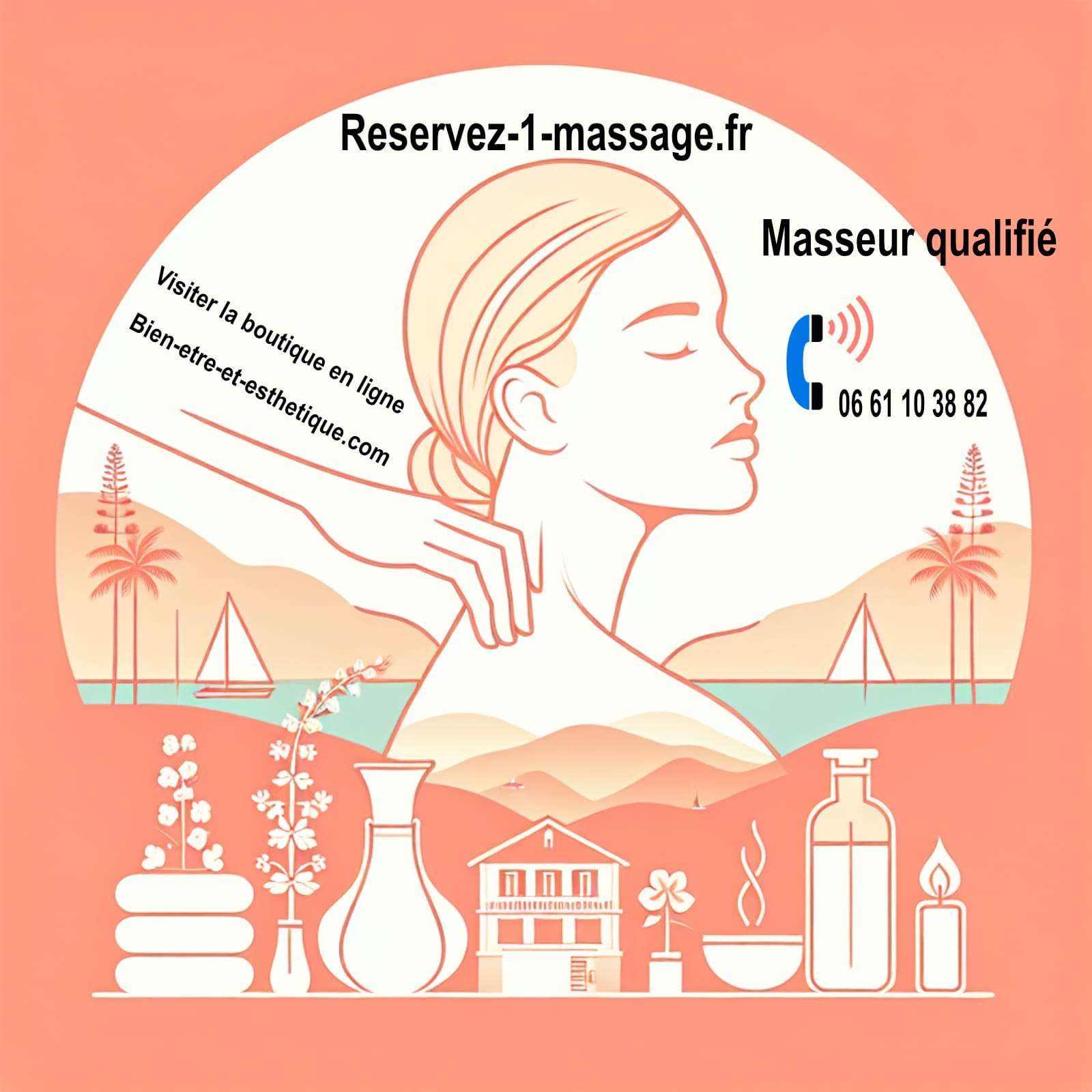 Réservez 1 massage